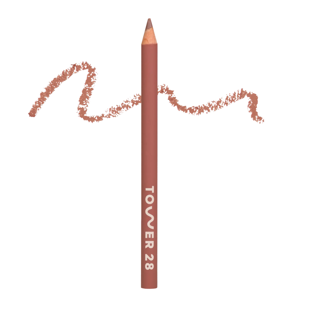 The Tower 28 Beauty OneLiner Lip Liner in the shade Work of Art. [Work of Art]