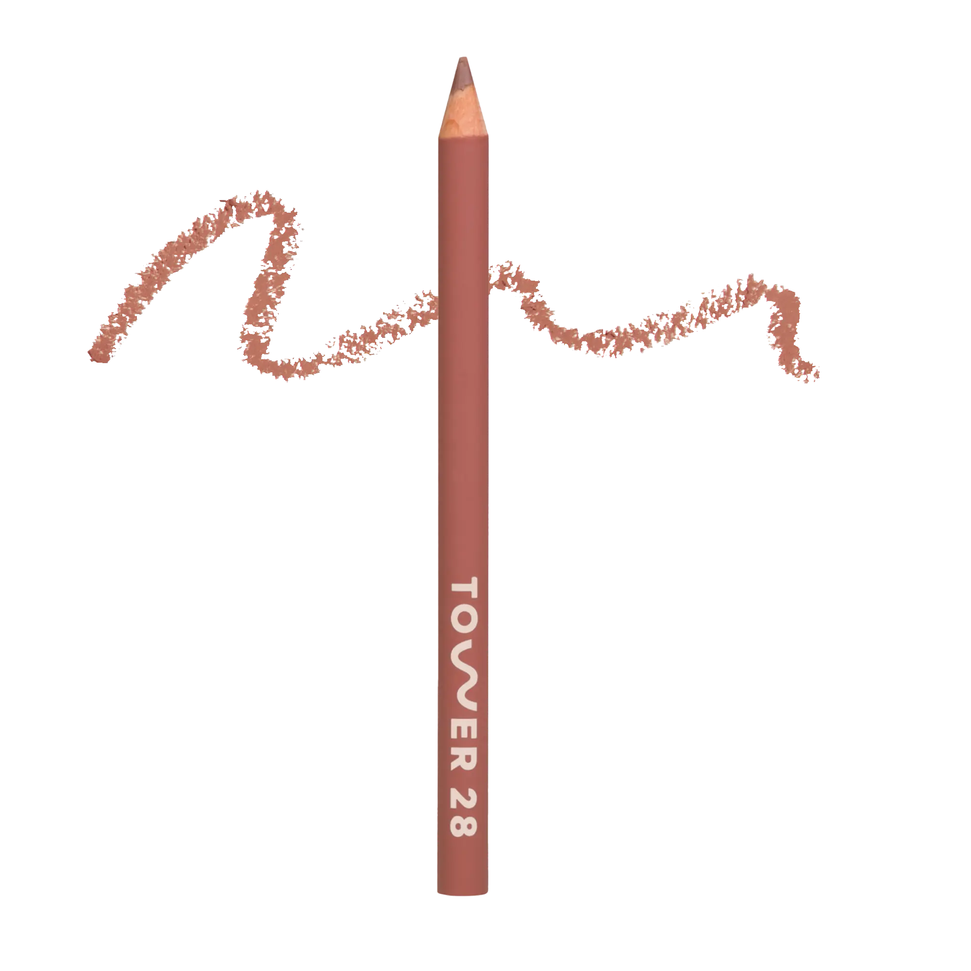 The Tower 28 Beauty OneLiner Lip Liner in the shade Work of Art. [Work of Art]